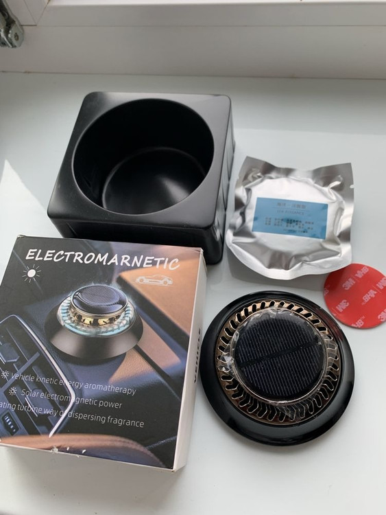 خوشبو کننده خودرو خورشیدی مدل JG-009