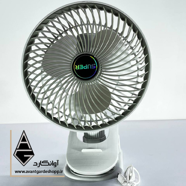 مینی پنکه شارژی رومیزی-ظرفیت 1200 میلی آمپر ساعت