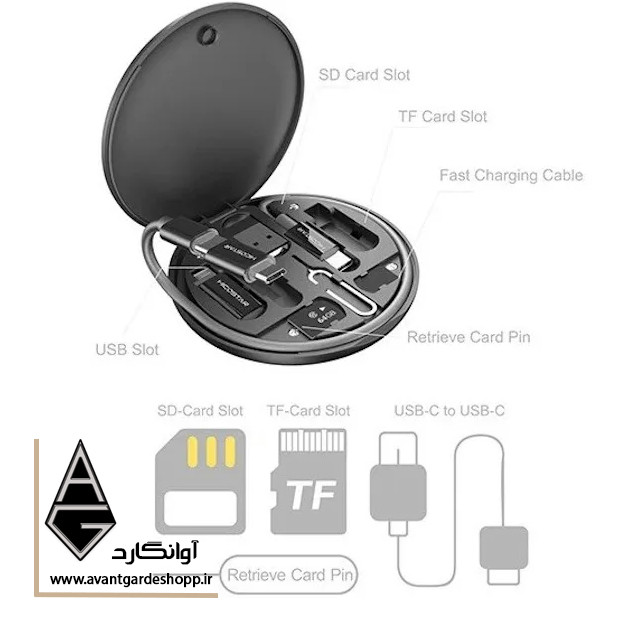 کیت کابل و مبدل چند منظوره هایکو استار HS-T09