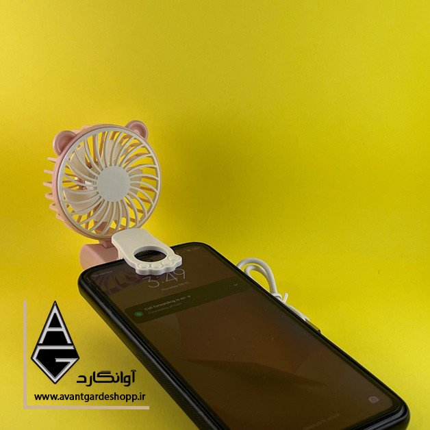 پنکه شارژی با قابلیت اتصال به موبایل مدل HJ-5048