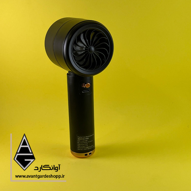 پنکه دستی و رومیزی مدل N68 با تنظیم دیجیتال و نمایشگر LED