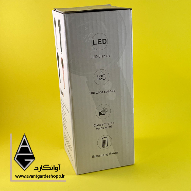 پنکه دستی و رومیزی مدل N68 با تنظیم دیجیتال و نمایشگر LED