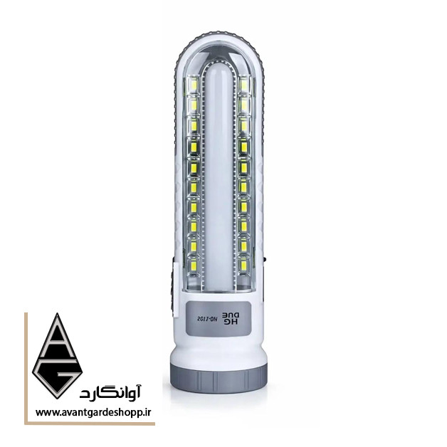 لامپ شارژی HGDUE مدل HG-7102 LED